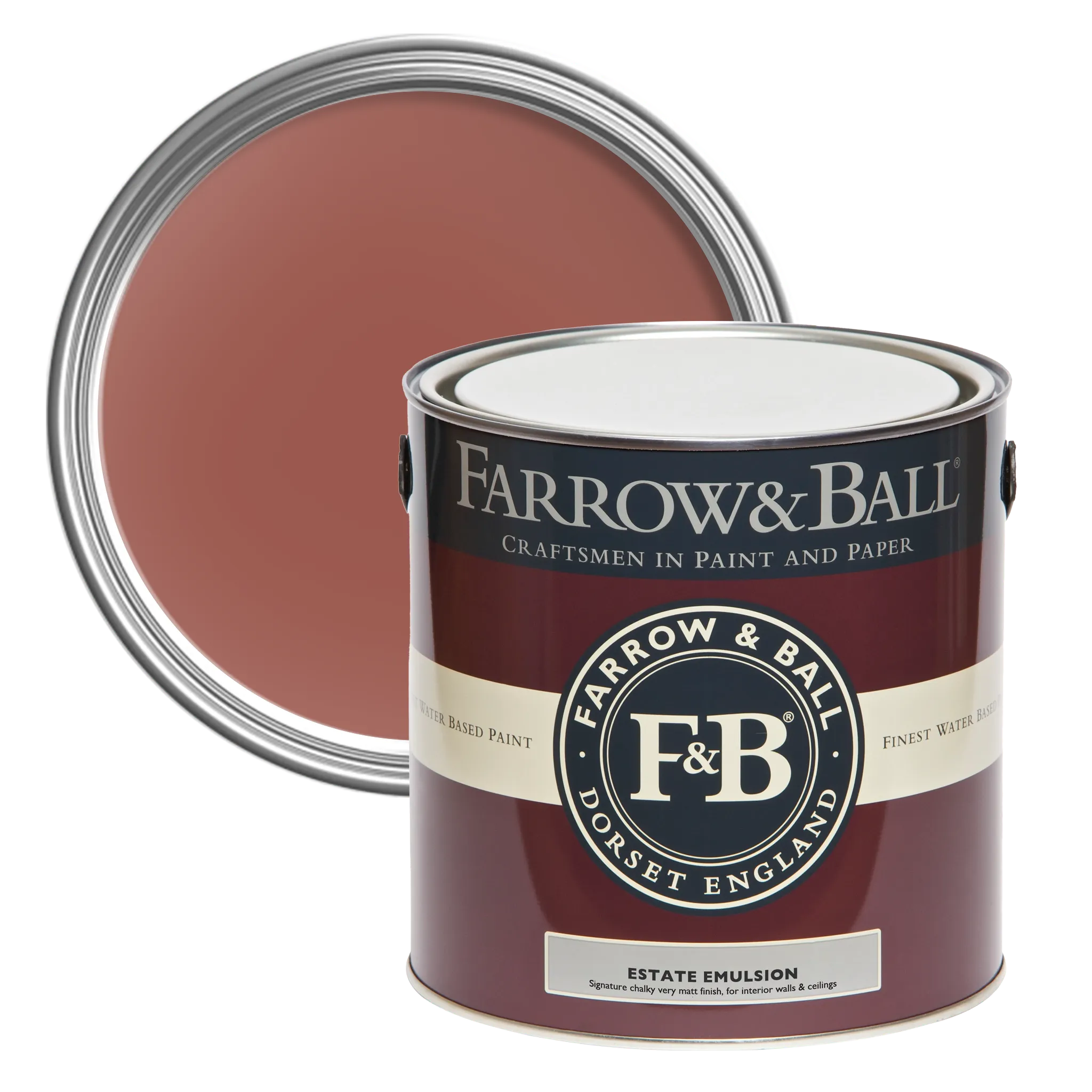 Farrow & Ball Colour Tester, Picture Gallery Red No. 42