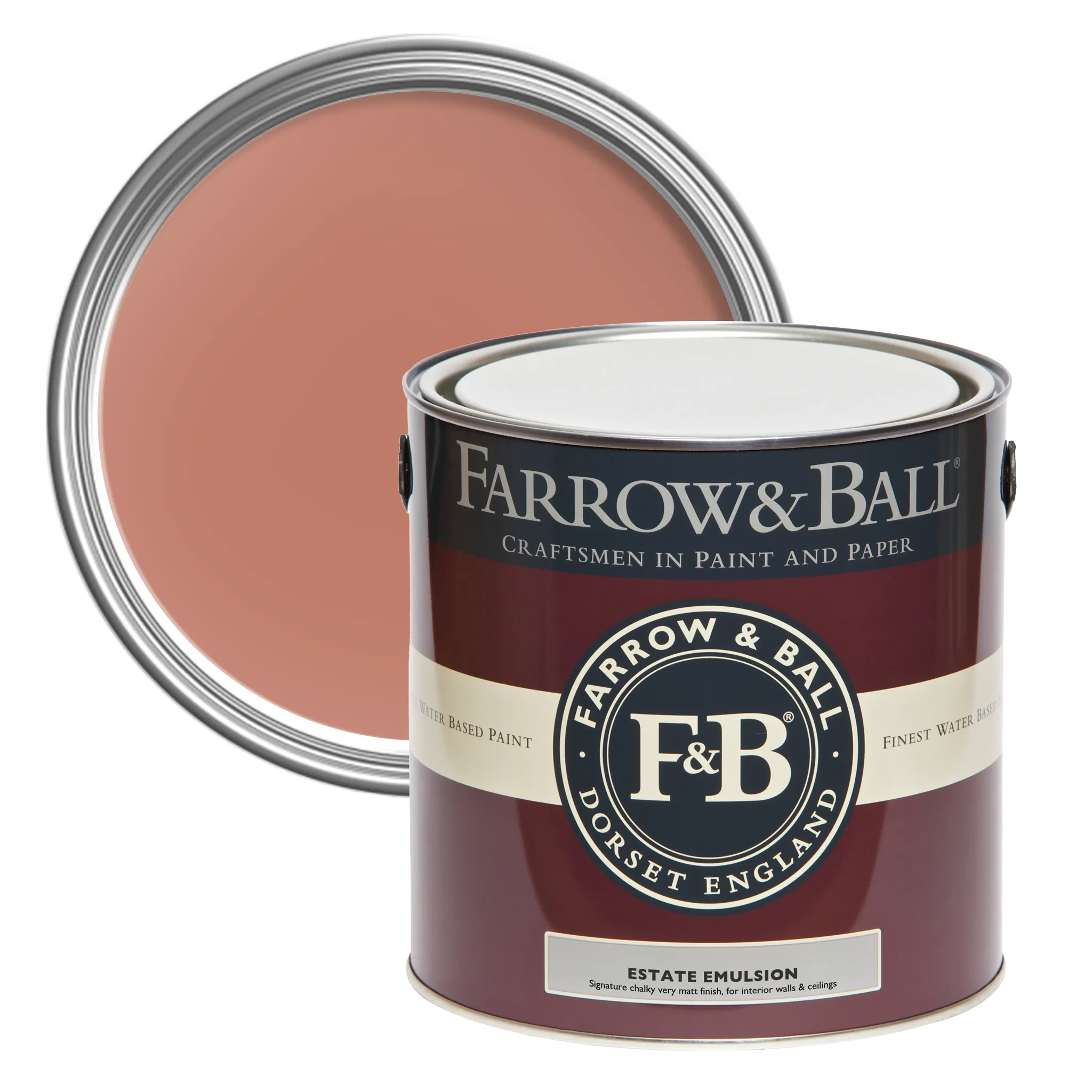 Farrow & Ball Colour Tester, Red Earth No. 64
