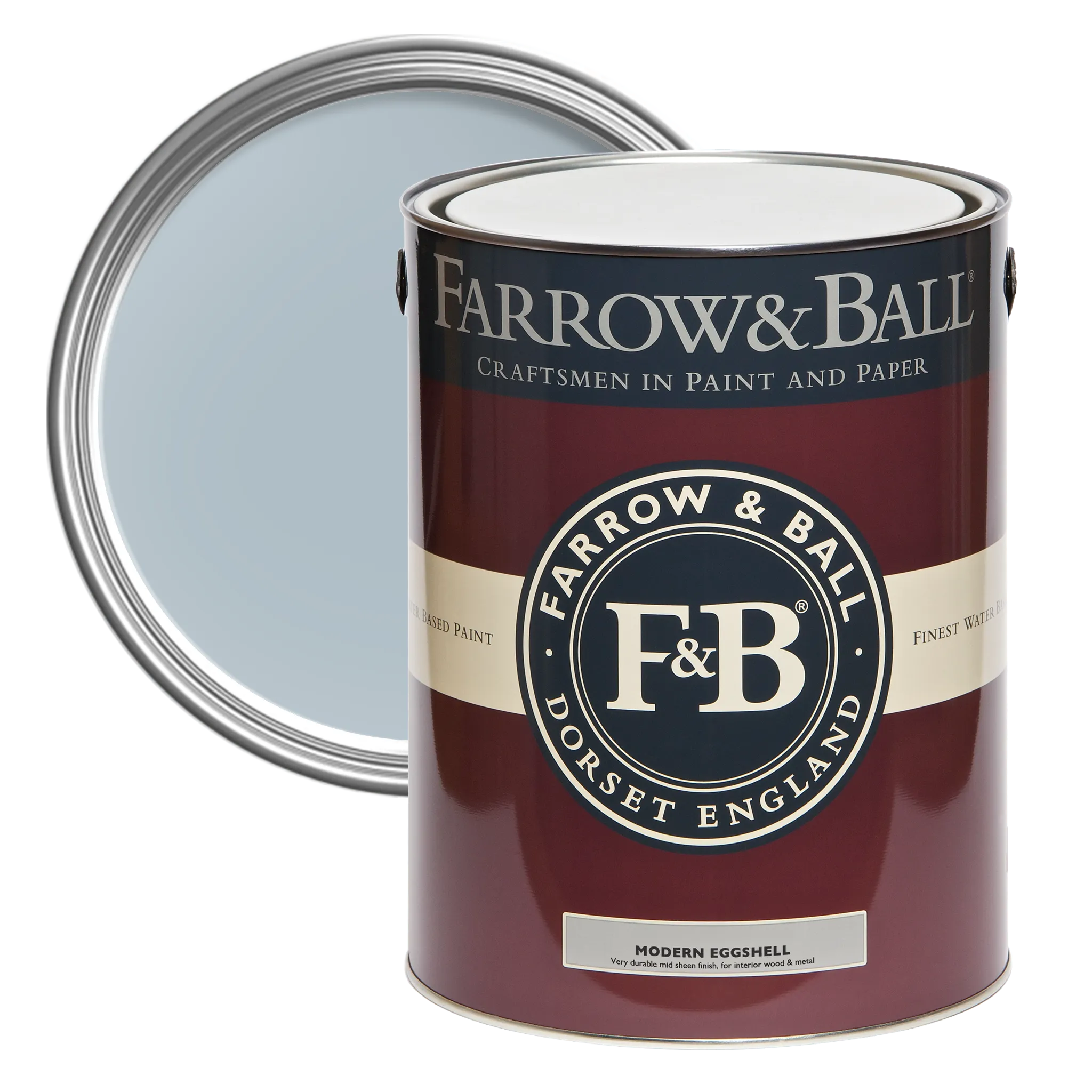 Farrow & Ball Modern Eggshell, Parma Gray No. 27, Modern Eggshell Paint